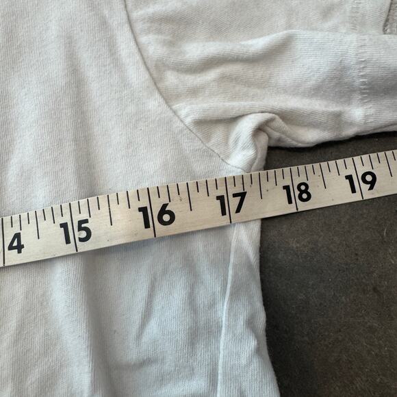 Vintage Y2K Billabong Surf Ocean Summer Waves Beach Crop Casual Graphic Tee L - Picture 4 of 5